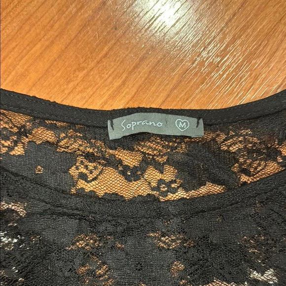 Soprano Black Peplum Sheath Mini Dress - Picture 2 of 4